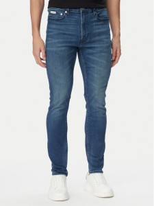 Calvin Klein Jeans Jeansy LV04RG794G Niebieski Skinny Fit