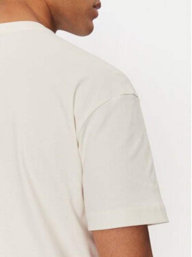 Calvin Klein T-Shirt Nano Logo K10K112487 Biały Regular Fit