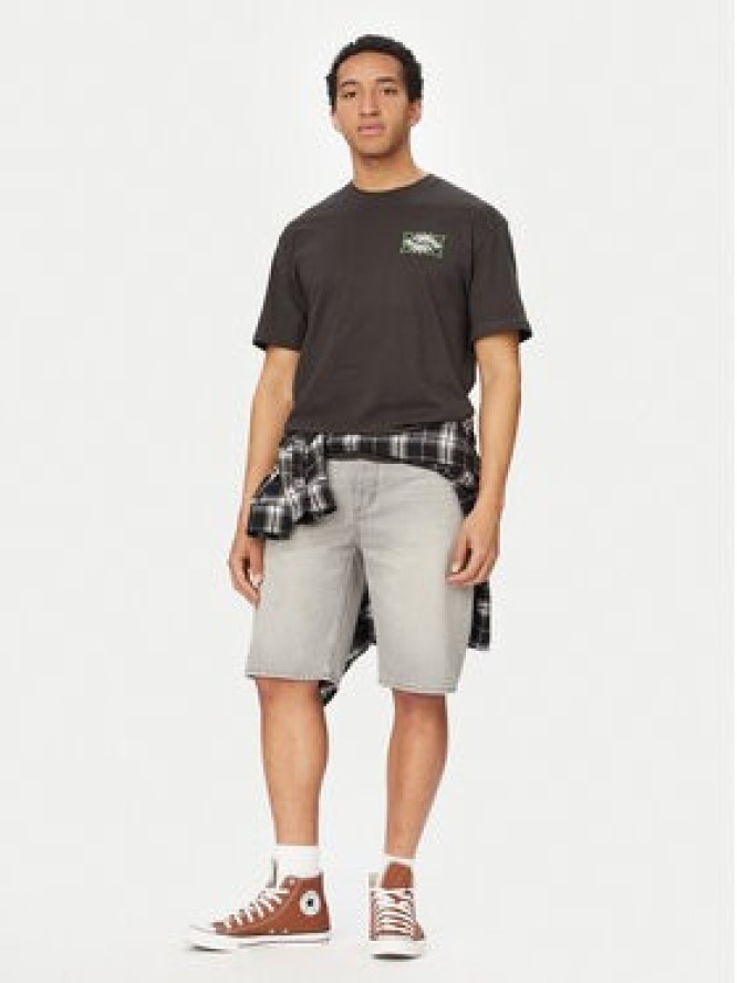 Quiksilver T-Shirt EV Starfish Stamp EQYZT08284 Czarny Regular Fit