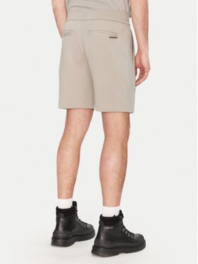 Moose Knuckles Szorty sportowe Dalon M15MR807 Szary Regular Fit