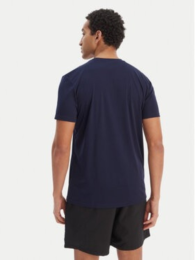 Reebok T-Shirt RK25602CCM Granatowy Regular Fit
