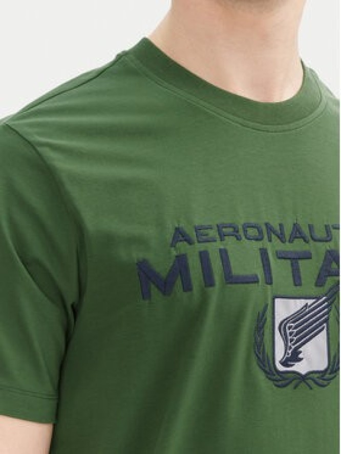 Aeronautica Militare T-Shirt 251TS2379J674 Zielony Regular Fit