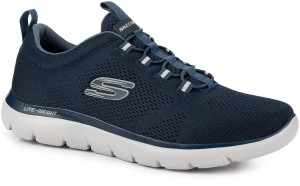 Męskie buty sportowe sneakersy bez wiązania SKECHERS SUMMITS LOUVIN 232186-NVY