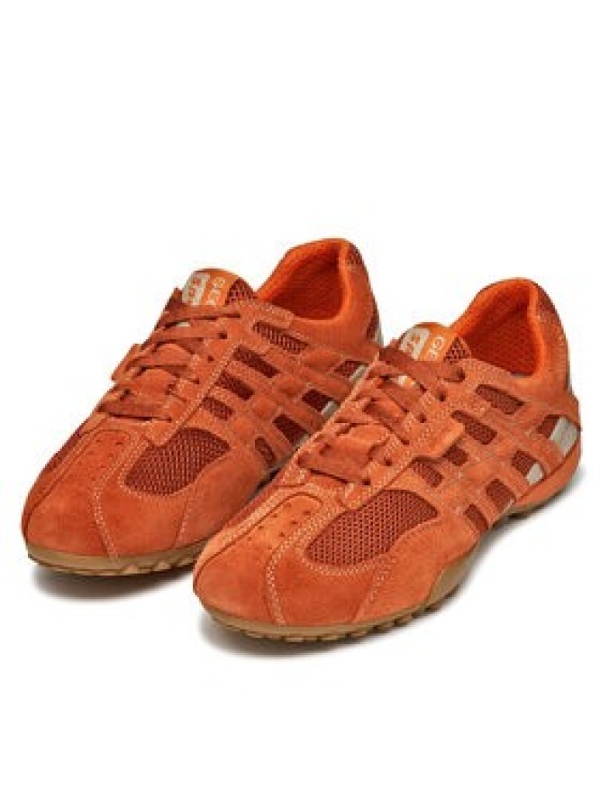 Geox Sneakersy U Snake Original U55MNA 02214 C6014 Pomarańczowy