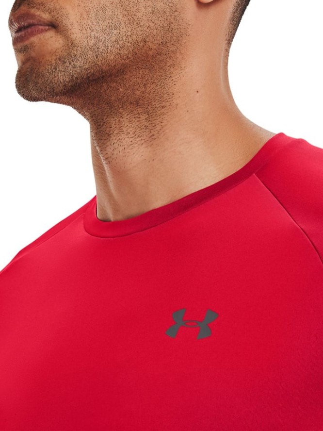 Under Armour Koszulka sportowa "Tech 2.0" w kolorze czerwonym rozmiar: S