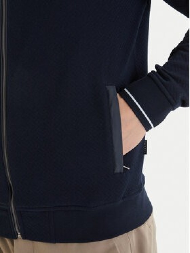 Bugatti Bluza 8750-15174E Granatowy Regular Fit