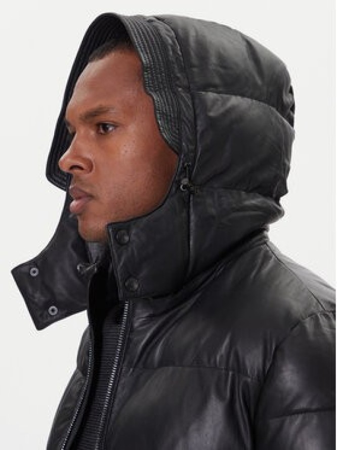 Milestone Kurtka skórzana Mortimer 531040 21340 Czarny Regular Fit