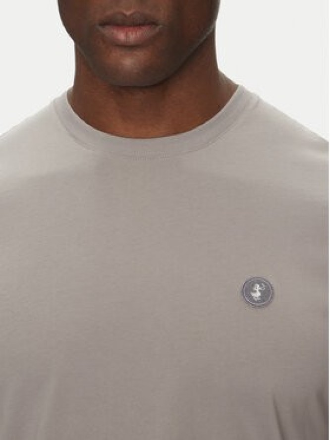 Save The Duck T-Shirt DT1194M BESY20 Szary Regular Fit