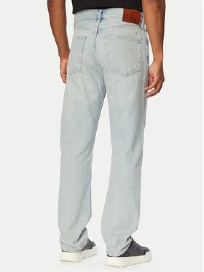 Calvin Klein Jeans Jeansy LV04RG789G Niebieski jasny Straight Fit