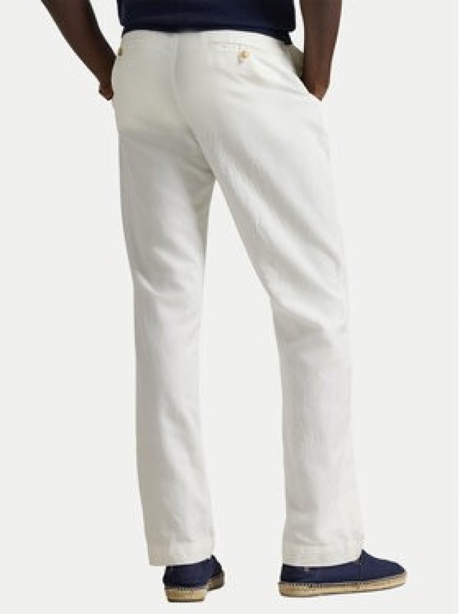 Polo Ralph Lauren Spodnie materiałowe 710A13235004 Biały Classic Fit