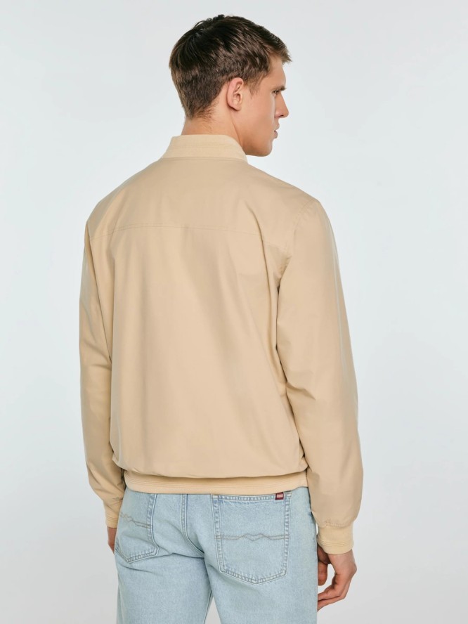 Kurtka męska bomber beżowa Kamden 801