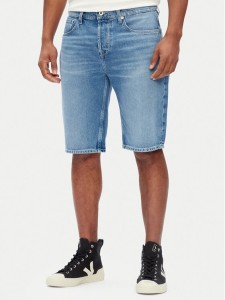 Pepe Jeans Szorty jeansowe PM801079 Niebieski Loose Fit