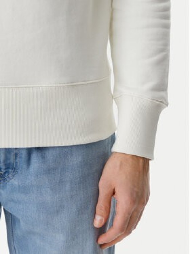 Calvin Klein Jeans Bluza J30J327530 Écru Regular Fit