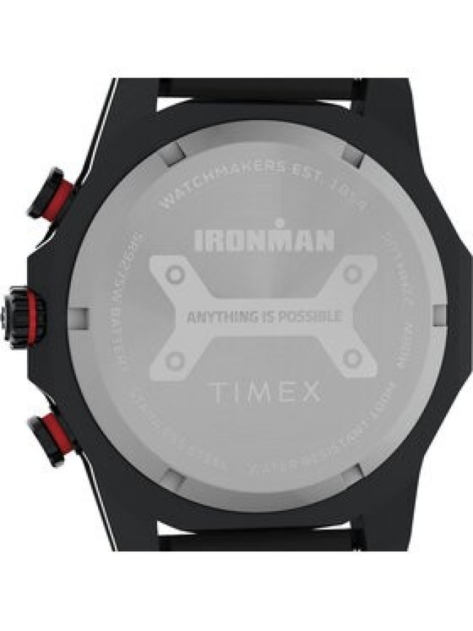 Timex Zegarek Ironman Finisher Adrenaline TW2W55400 Czarny