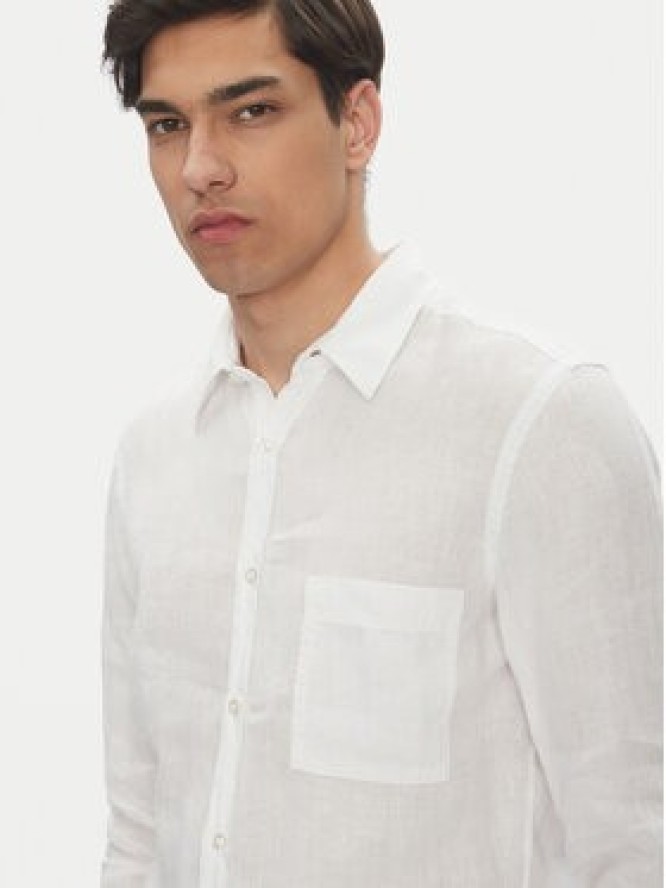 BOSS Koszula 50537381 Biały Regular Fit