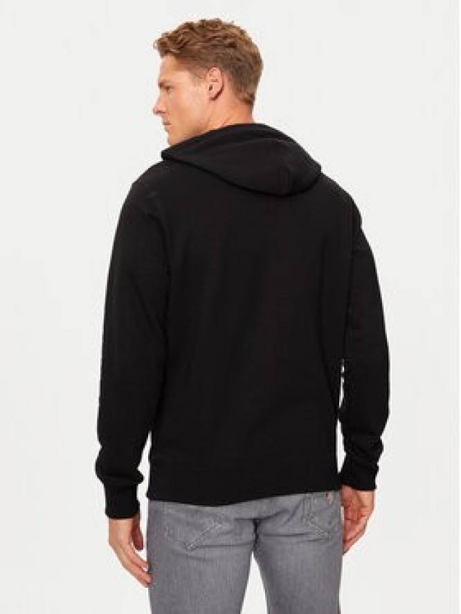 Schott NYC Bluza SWHOOD Czarny Regular Fit