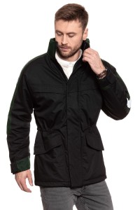 KURTKA ZIMOWA LEE HEAVY TECH FIELD JACKET BLACK L88EUP01 112123735