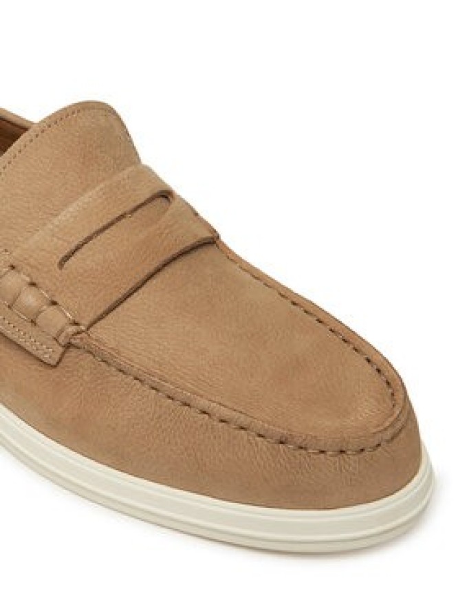 Tommy Hilfiger Mokasyny Nubuck P Loafer FM0FM05350 Beżowy