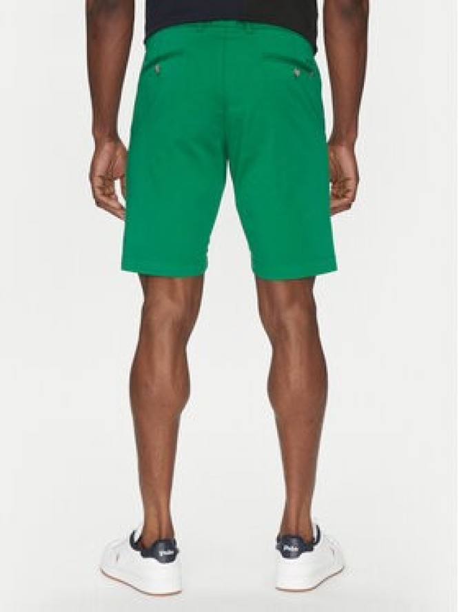 Hechter Paris Szorty materiałowe 26664 151365 Zielony Regular Fit