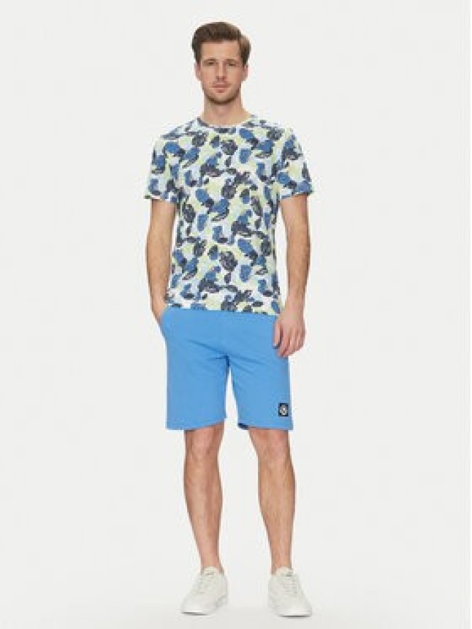 Blend Szorty sportowe 20718064 Niebieski Regular Fit