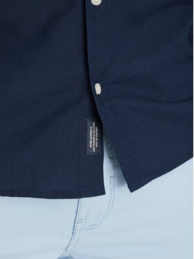 Blend Koszula 20718400 Granatowy Regular Fit