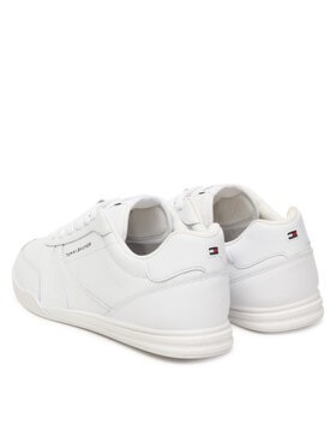Tommy Hilfiger Sneakersy Lopro Cup Leather FM0FM05677 Biały