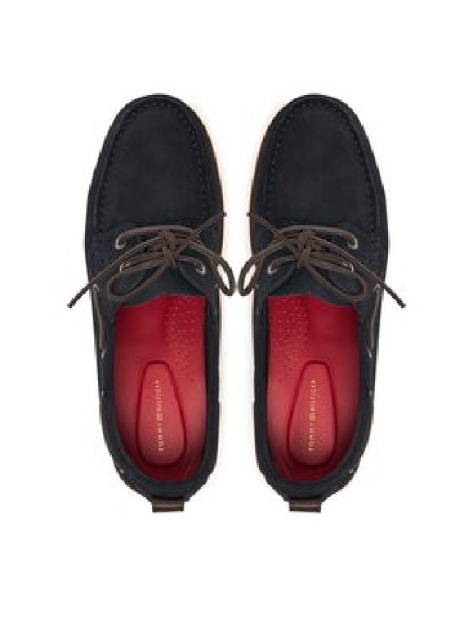 Tommy Hilfiger Mokasyny Light Sde FM0FM05747 Granatowy