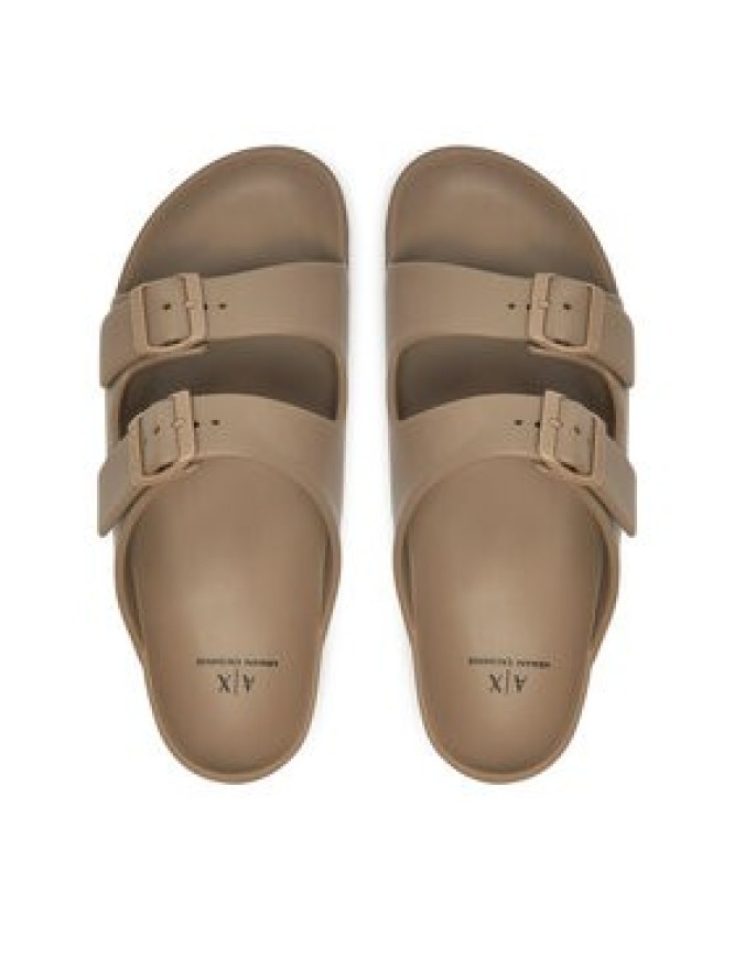 Armani Exchange Klapki XUP015 XV821 01827 Brązowy