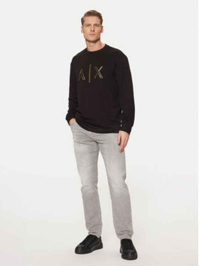 Armani Exchange Longsleeve XM000331 AF12269 UC001 Czarny Regular Fit