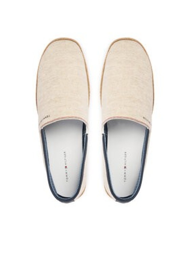 Tommy Hilfiger Espadryle Hilfiger Chambray Espadrille FM0FM05793 Écru