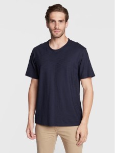 United Colors Of Benetton T-Shirt 3JE1J19A5 Granatowy Regular Fit
