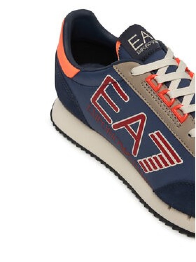 EA7 Emporio Armani Sneakersy 7X000541 AF18609 MZ579 Granatowy