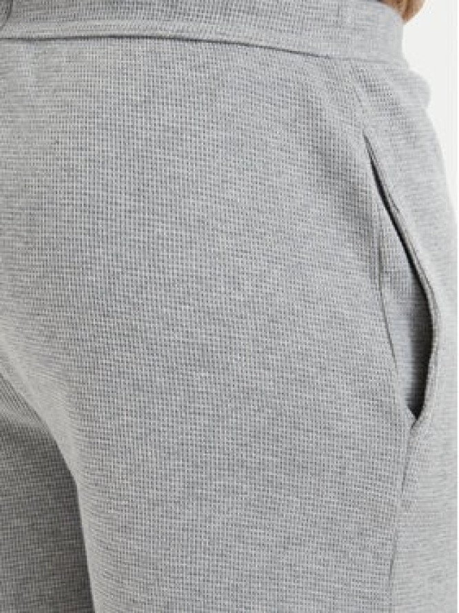 BOSS Szorty sportowe Waffle 50535884 Szary ciemny Regular Fit