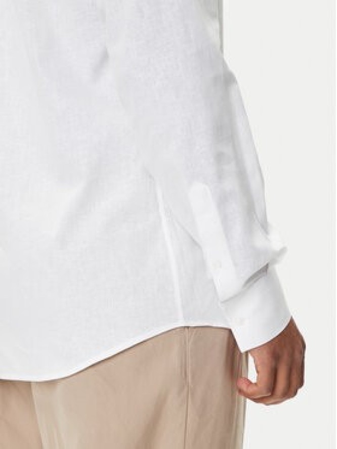 KARL LAGERFELD Koszula 605035 552627 Biały Regular Fit