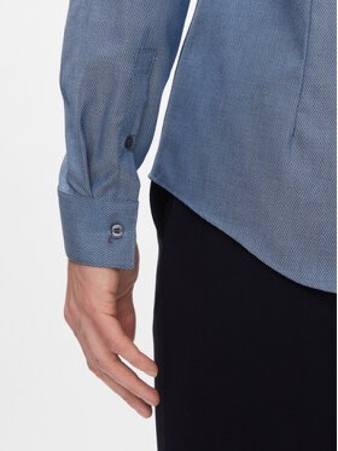 Calvin Klein Koszula K10K112299 Niebieski Slim Fit