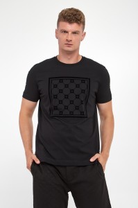 T-shirt męski z logo Bajo JOOP!