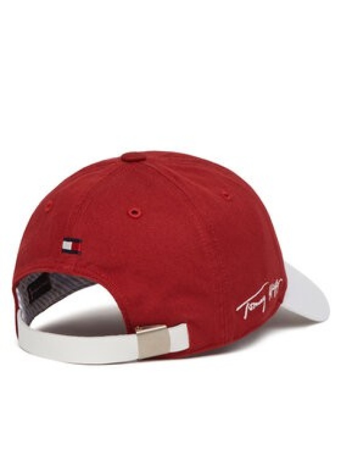 47 Brand Czapka z daszkiem NBA Miami Heat '47 x Tommy Hilfiger Courtside '47 Clean Up THCCU236GWL Czerwony