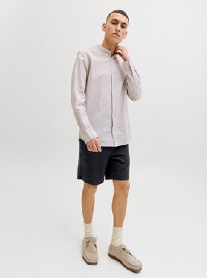 Jack & Jones Szorty materiałowe Jaiden 12293768 Czarny Relaxed Fit