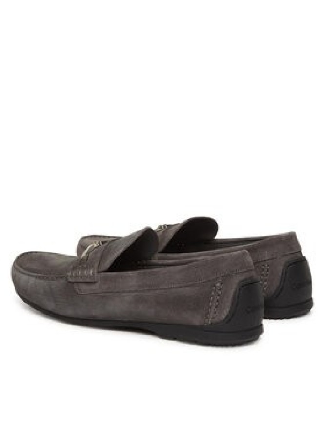 Calvin Klein Mokasyny Driver W/ Ny Bit Sue HM0HM01759 Szary