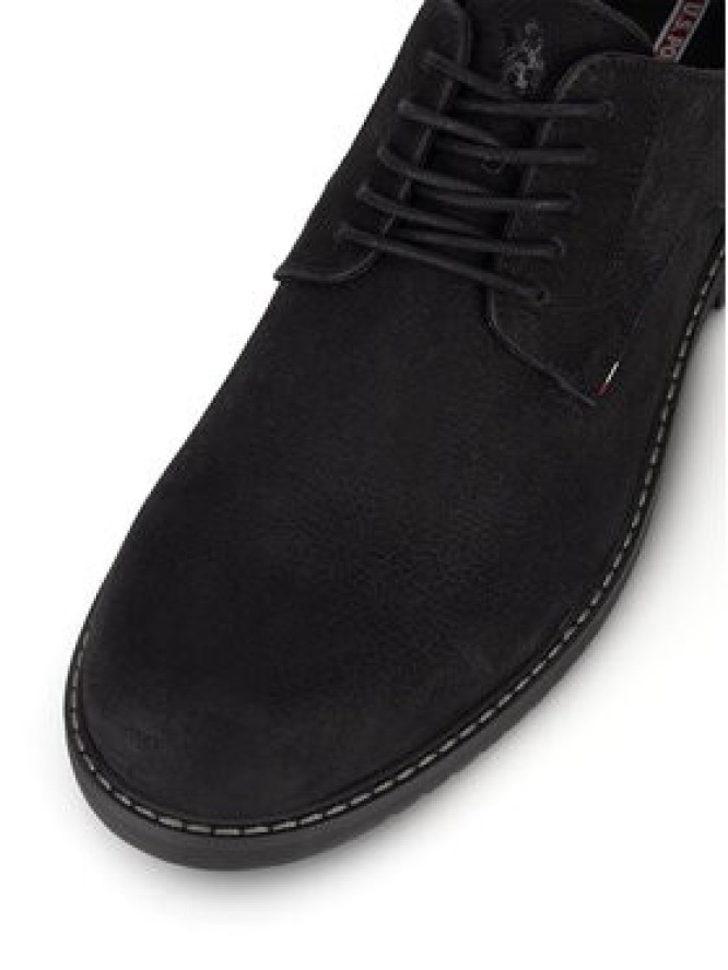 U.S. Polo Assn. Półbuty SANTOS001M/DL1 Czarny