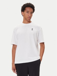 On T-Shirt Club-T 1ME1005 Biały Relaxed Fit