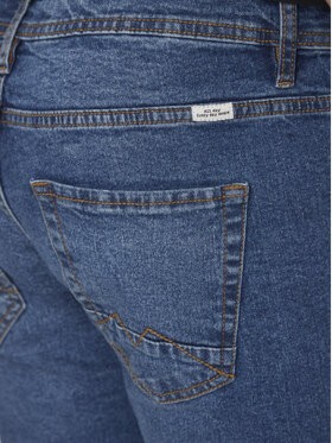 Blend Szorty jeansowe 20716686 Niebieski Slim Fit