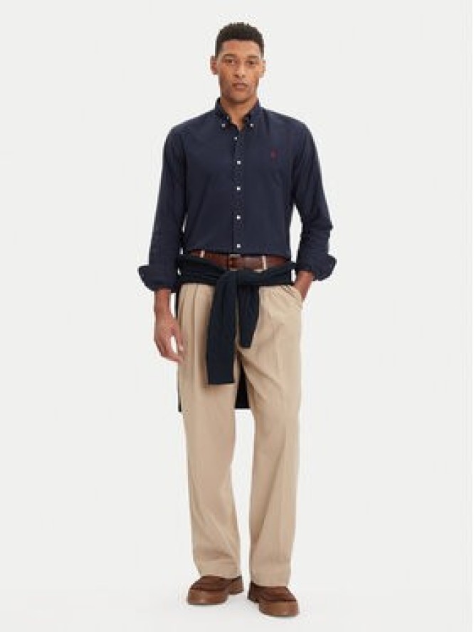 Polo Ralph Lauren Koszula Bsr 710772290 Granatowy Custom Fit