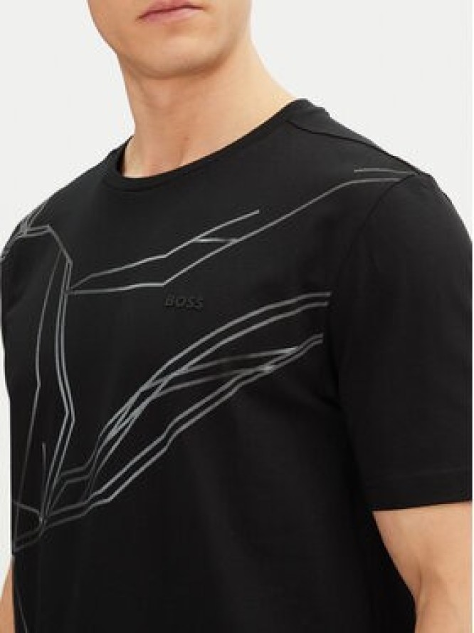 BOSS T-Shirt Beetle 50542048 Czarny Regular Fit