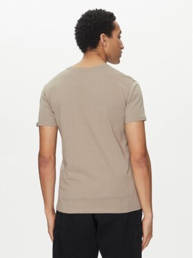 Alpha Industries T-Shirt Basic 100501 Beżowy Regular Fit