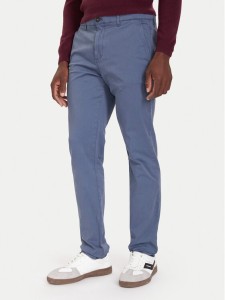 United Colors Of Benetton Chinosy 4TZYUF04P Niebieski Slim Fit