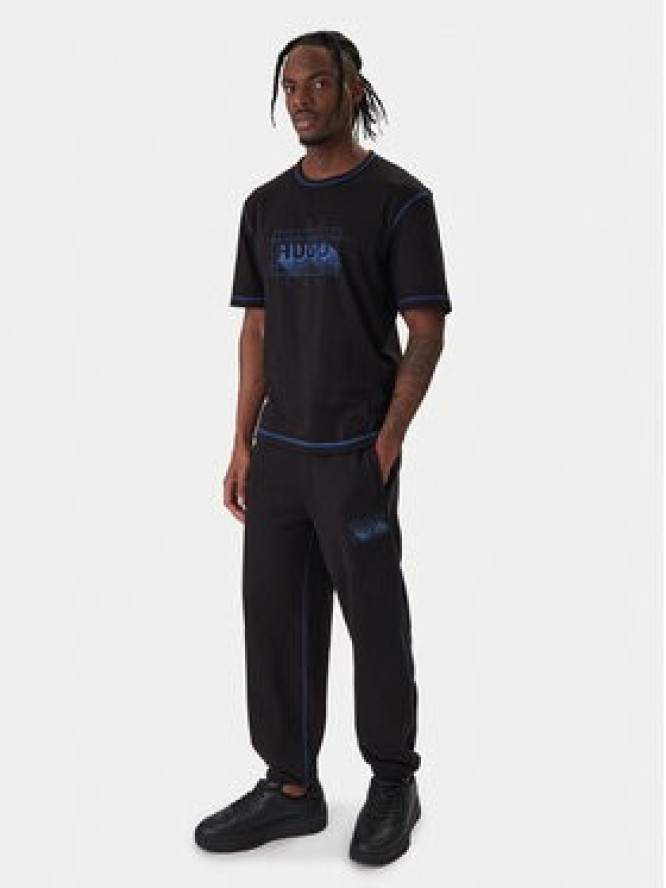 HUGO T-Shirt Nothal 50553498 Czarny Regular Fit