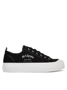 KARL LAGERFELD Trampki Kampus Max V KL50523 Czarny