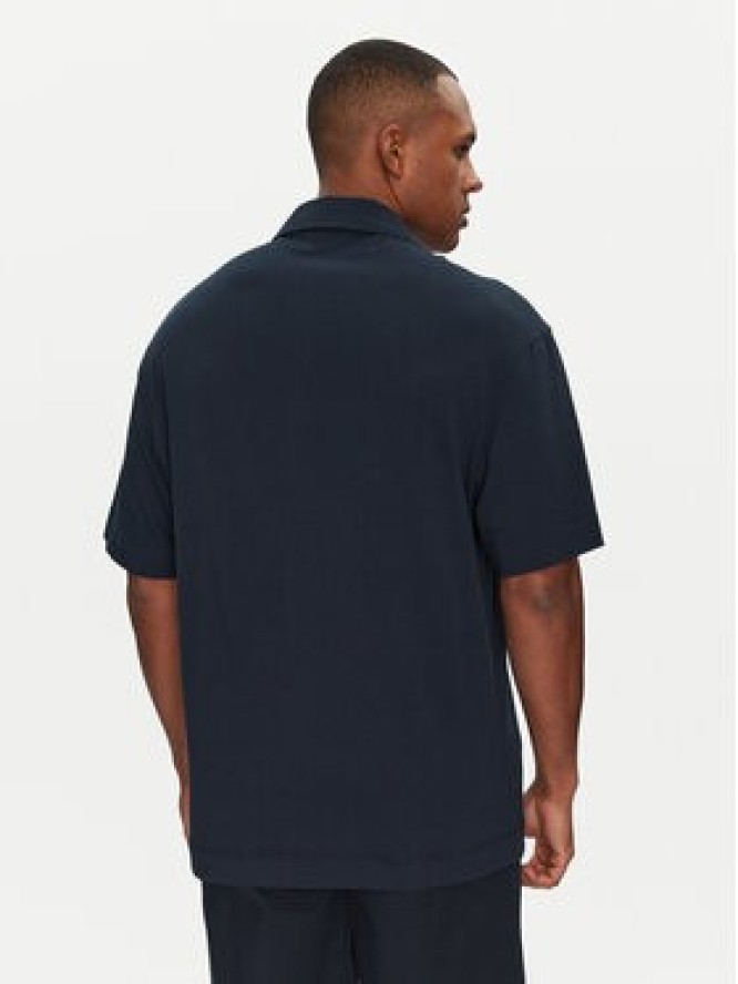 Emporio Armani Underwear Koszula EM000593 AF14107 UB102 Granatowy Regular Fit