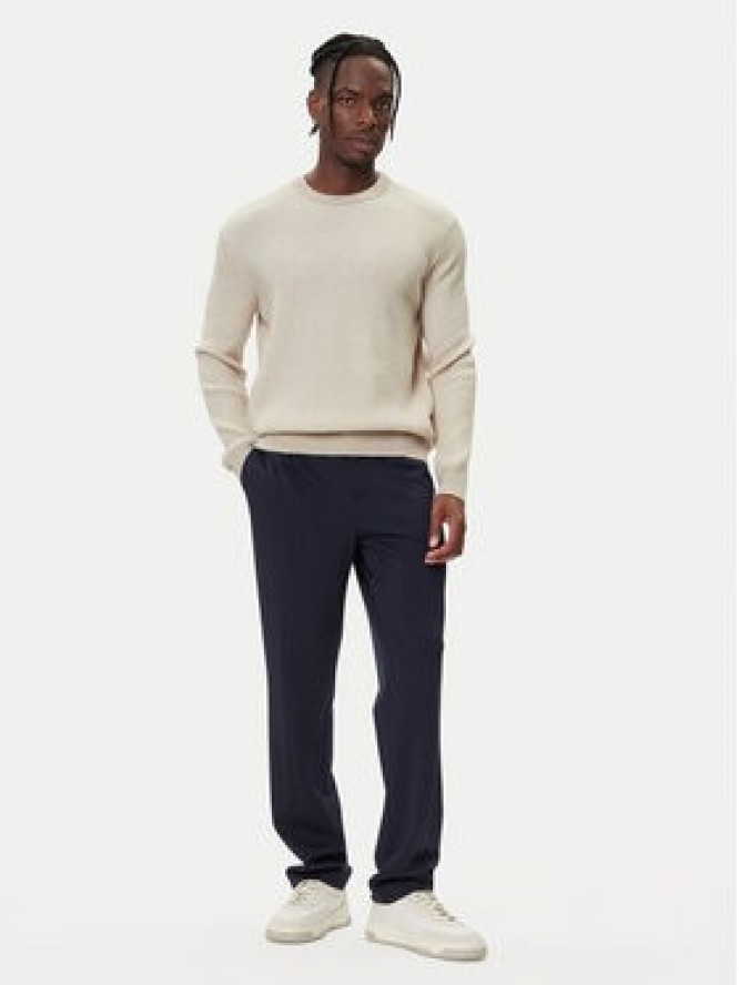 Guess Sweter M5BR20 Z0482 Beżowy Regular Fit